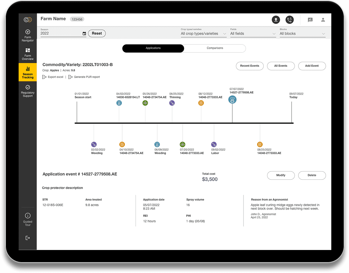 TrackInputs