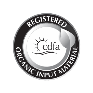 CDFA Registered Organic Input Material